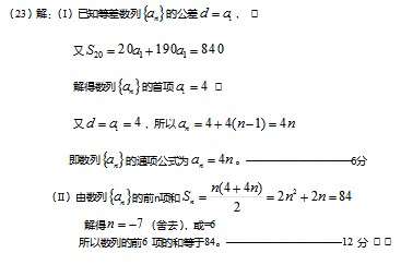 2020年杭州成人高考高起点《文数》基础训练及答案四(图2)